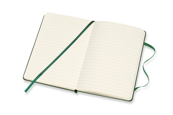 MOLESKINE Notizbuch Classic HC Pocket 647629025 liniert,myrtengrün,192 Seiten – Bild 4