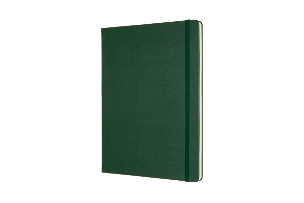 MOLESKINE Notizbuch Classic HC XL 647629124 grün, kariert 5mm 192 Blatt – Bild 2