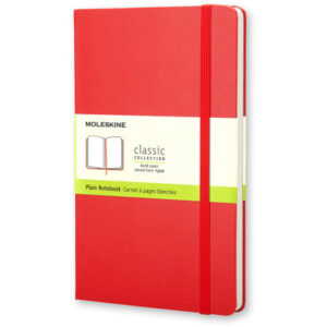 MOLESKINE Notizbuch Classic HC Pocket 862930024 rot, blanco 240 Blatt