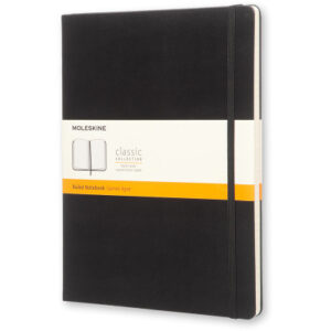 MOLESKINE Notizbuch Classic HC XL 867323067 schwarz, liniert 192 Blatt