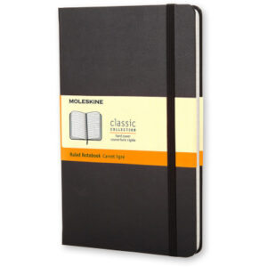 MOLESKINE Notizbuch Classic HC Pocket 883701009 schwarz, liniert 192 Blatt