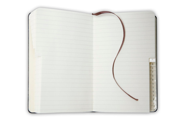 MOLESKINE Adressbuch Pocket 9x14cm 883701016 schwarz, liniert 192 Blatt – Bild 3