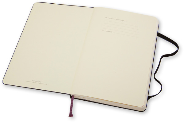 MOLESKINE Notizbuch Classic HC Pocket 883701030 schwarz, blanco 240 Blatt – Bild 3