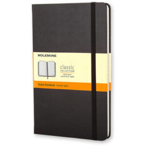 MOLESKINE Notizbuch Classic HC Large 883701122 schwarz, liniert 240 Blatt