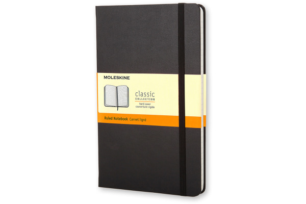 MOLESKINE Notizbuch Classic HC Large 883701122 schwarz, liniert 240 Blatt