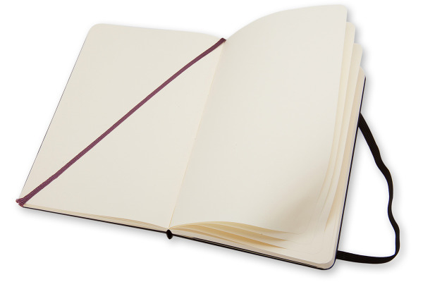 MOLESKINE Notizbuch Classic HC Large 883701146 schwarz, blanco 240 Blatt – Bild 2