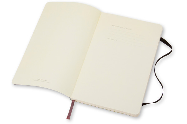 MOLESKINE Notizbuch Classic SC Pocket 883707100 schwarz, liniert 192 Blatt – Bild 3