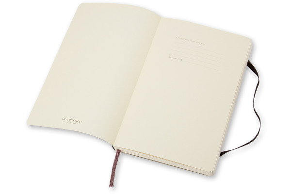 MOLESKINE Notizbuch Classic SC Pocket 883707186 schwarz, kariert 5mm 192 Blatt – Bild 3