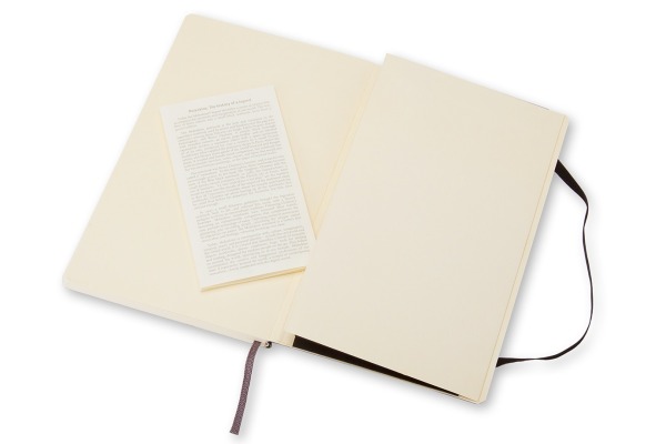 MOLESKINE Notizbuch Classic SC Large 883707209 schwarz, blanco 192 Blatt – Bild 3