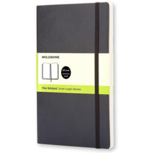 MOLESKINE Notizbuch Classic SC Large 883707209 schwarz, blanco 192 Blatt
