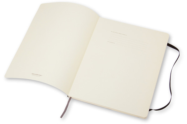 MOLESKINE Notizbuch Classic SC XL 883707223 schwarz, liniert 192 Blatt – Bild 3