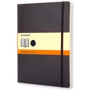 MOLESKINE Notizbuch Classic SC XL 883707223 schwarz, liniert 192 Blatt