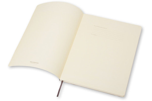 MOLESKINE Notizbuch Classic SC XL 883707247 schwarz, kariert 5mm 192 Blatt – Bild 3