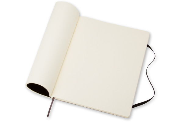 MOLESKINE Notizbuch Classic SC XL 883707261 schwarz, blanco 192 Blatt – Bild 3