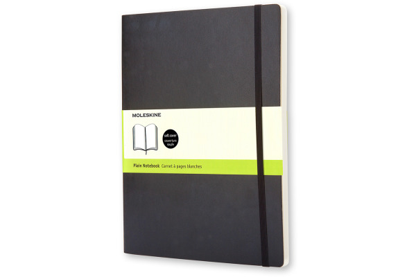 MOLESKINE Notizbuch Classic SC XL 883707261 schwarz, blanco 192 Blatt