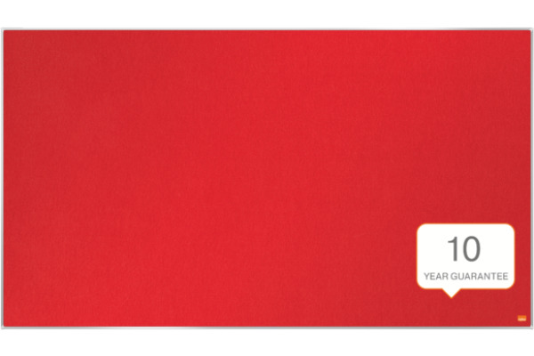 NOBO Filztafel Impression Pro 1915421 rot, 69x122cm – Bild 3