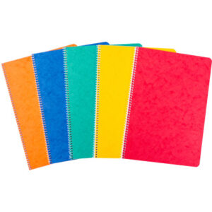NOVOOO    Spiralheft                  A4 534037020 ass., kariert 5mm,80g 48 Blatt