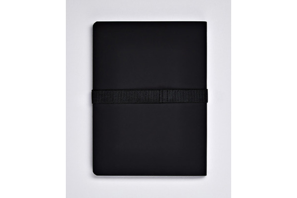 NUUNA Notizbuch NOT WHITE L LIGHT A5 350054532 schwarz, blanco 176 Blatt – Bild 2