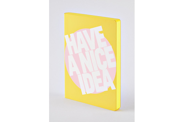 NUUNA Notizbuch GRAPHIC L A5 350054617 HAVE NICE IDEA,dots 256 Blatt