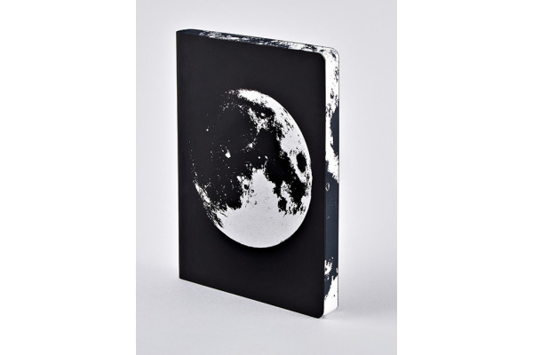 NUUNA Notizbuch GRAPHIC L A5 350055003 MOON, dots 256 Blatt