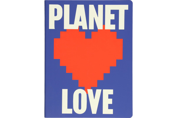 NUUNA Notizbuch GRAPHIC L A5 350056345 PLANET LOVE, dots 256 Blatt