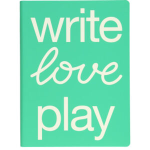 NUUNA Notizbuch GRAPHIC L A5 350056383 WRITE LOVE PLAY,dots 256 Blatt