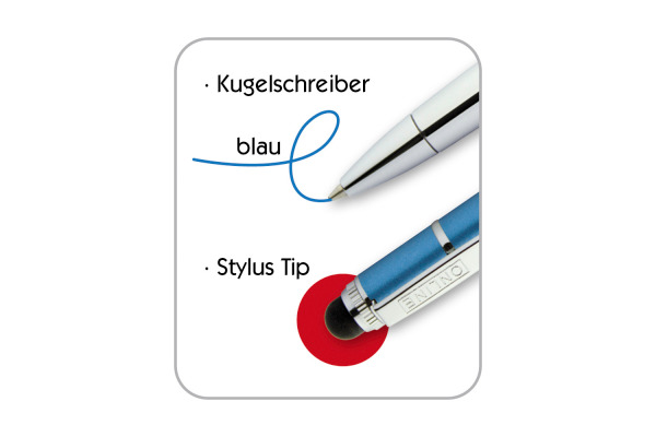 ONLINE Drehkugelschreiber M 33660/3D Piccolo Metallic Grey – Bild 4