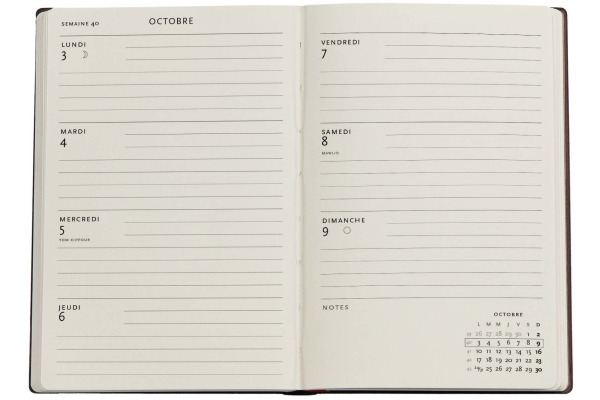 PAPERBLAN Agenda Harry Potter Mini 26/27 DF2022-7 1W/2S 13M FR HOR HC 9.5x14cm – Bild 2