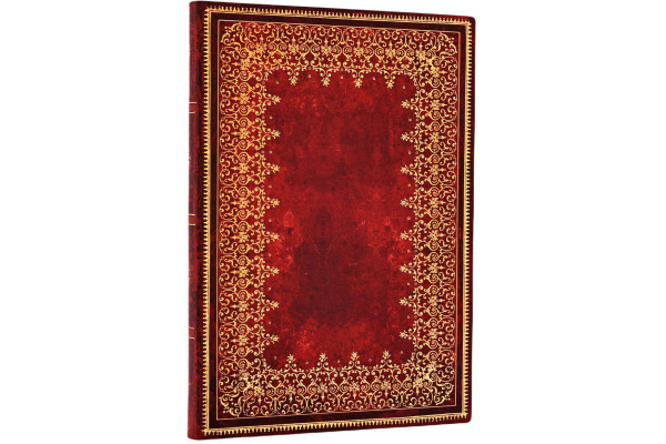PAPERBLAN Notizbuch liniert Midi FB9922-2 Gold 88 Blatt