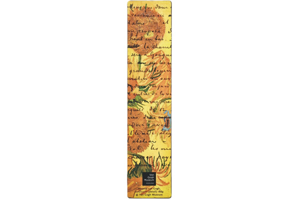 PAPERBLAN Lesezeichen 9x14cm PA1564-3 Van Gogh Sonnenblume – Bild 2