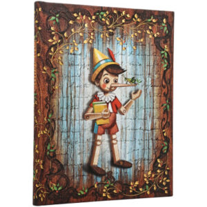 PAPERBLAN Notizbuch liniert Ultra PB1526-1 Pinocchio 72 Blatt