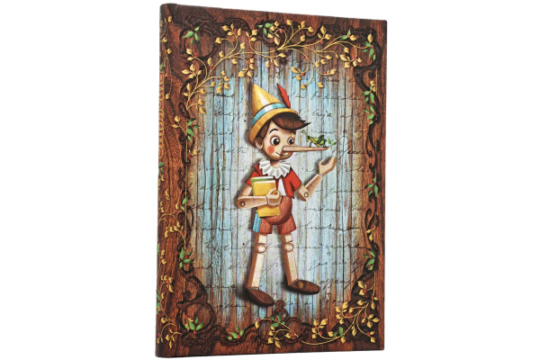 PAPERBLAN Notizbuch liniert Midi PB1528-5 Pinocchio 72 Blatt