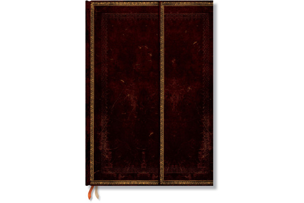 PAPERBLAN Notizbuch blanco Ultra PB844-7 Marokkoleder 72 Blatt – Bild 2