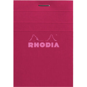 RHODIA Notizblock Couleurs Nr.11 A7 11298C rot, kariert 80 Blatt