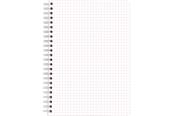 RHODIA Spiralblock Couleurs A5 118121C rosa, kariert 60 Blatt – Bild 2