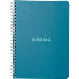 RHODIA Spiralblock Couleurs A5 118122C grün, liniert 60 Blatt