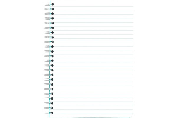 RHODIA Spiralblock Couleurs A5 118123C blau, liniert 60 Blatt – Bild 2