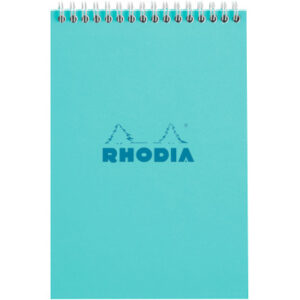 RHODIA Spiralblock Couleurs A5 118415C blau, liniert 80 Blatt