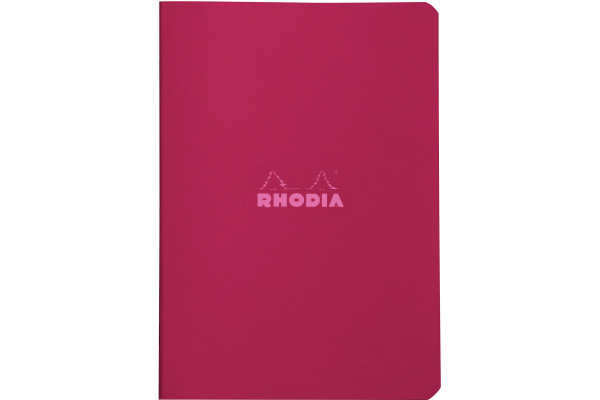 RHODIA Notizheft Couleurs A5 118530C rot, kariert 80 Blatt