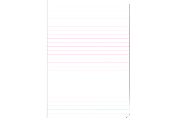 RHODIA Notizheft Couleurs A5 118679C rot, liniert 80 Blatt – Bild 2