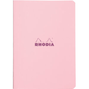 RHODIA Notizheft Couleurs A5 118891C rosa, liniert 80 Blatt