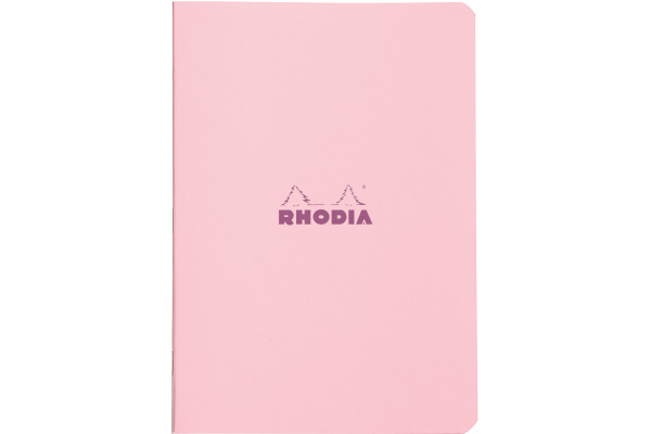 RHODIA Notizheft Couleurs A5 118891C rosa, liniert 80 Blatt