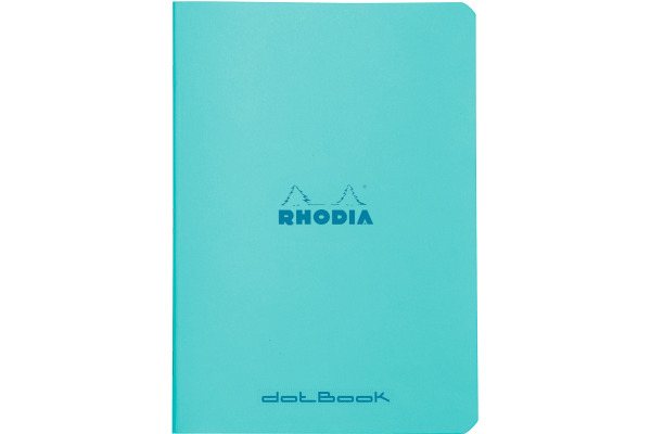 RHODIA Notizheft Couleurs A5 119010C blau, dots 80 Blatt