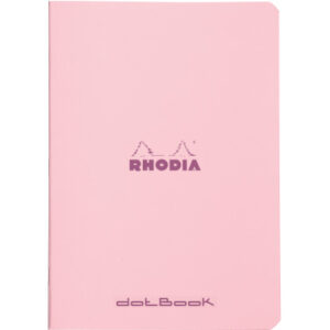 RHODIA Notizheft Couleurs A5 119100C rosa, dots 80 Blatt