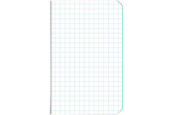 RHODIA Notizheft Couleurs A7 119102C blau, kariert 80 Blatt – Bild 2