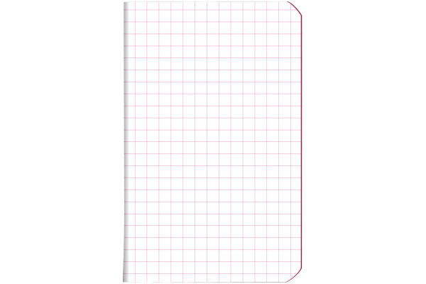 RHODIA Notizheft Couleurs A7 119103C rot, kariert 80 Blatt – Bild 2