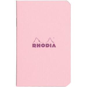 RHODIA Notizheft Couleurs A7 119104C rosa, kariert 80 Blatt