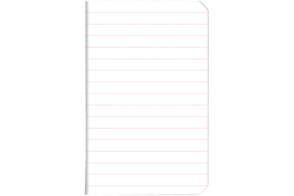RHODIA Notizheft Couleurs A7 119108C rosa, liniert 80 Blatt – Bild 2