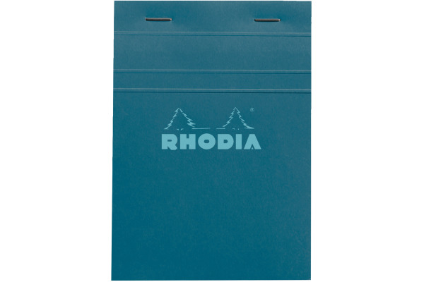 RHODIA Notizblock Couleurs Nr.13 A6 13300C grün, kariert 80 Blatt