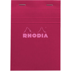 RHODIA Notizblock Couleurs Nr.13 A6 13302C rot, kariert 80 Blatt